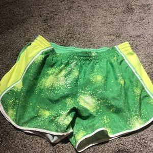 Nike Dry-fit lime green shorts
